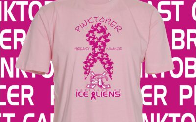 Ice Aliens unterstützen den Pink October und möchten für Brustkrebs sensibilisieren – Exklusive Shirts im Rahmen dieser Aktion