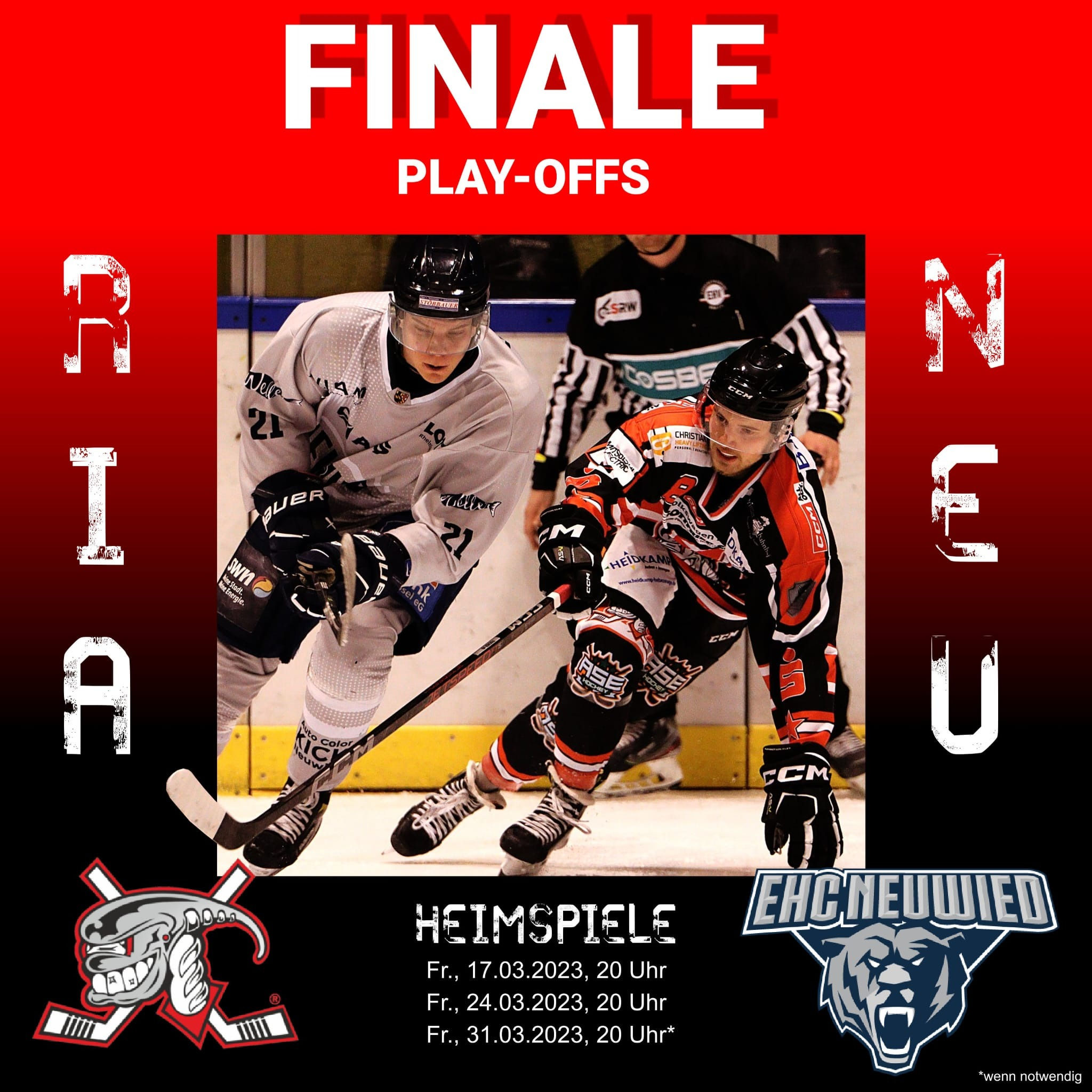 Ice Aliens spielen die Finalserie gegen die Bären Neuwied