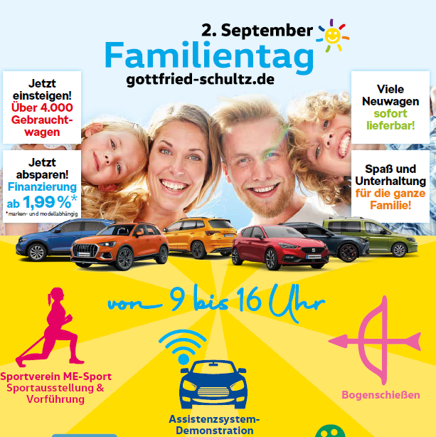 02.09.: Familientag bei Gottfried Schultz