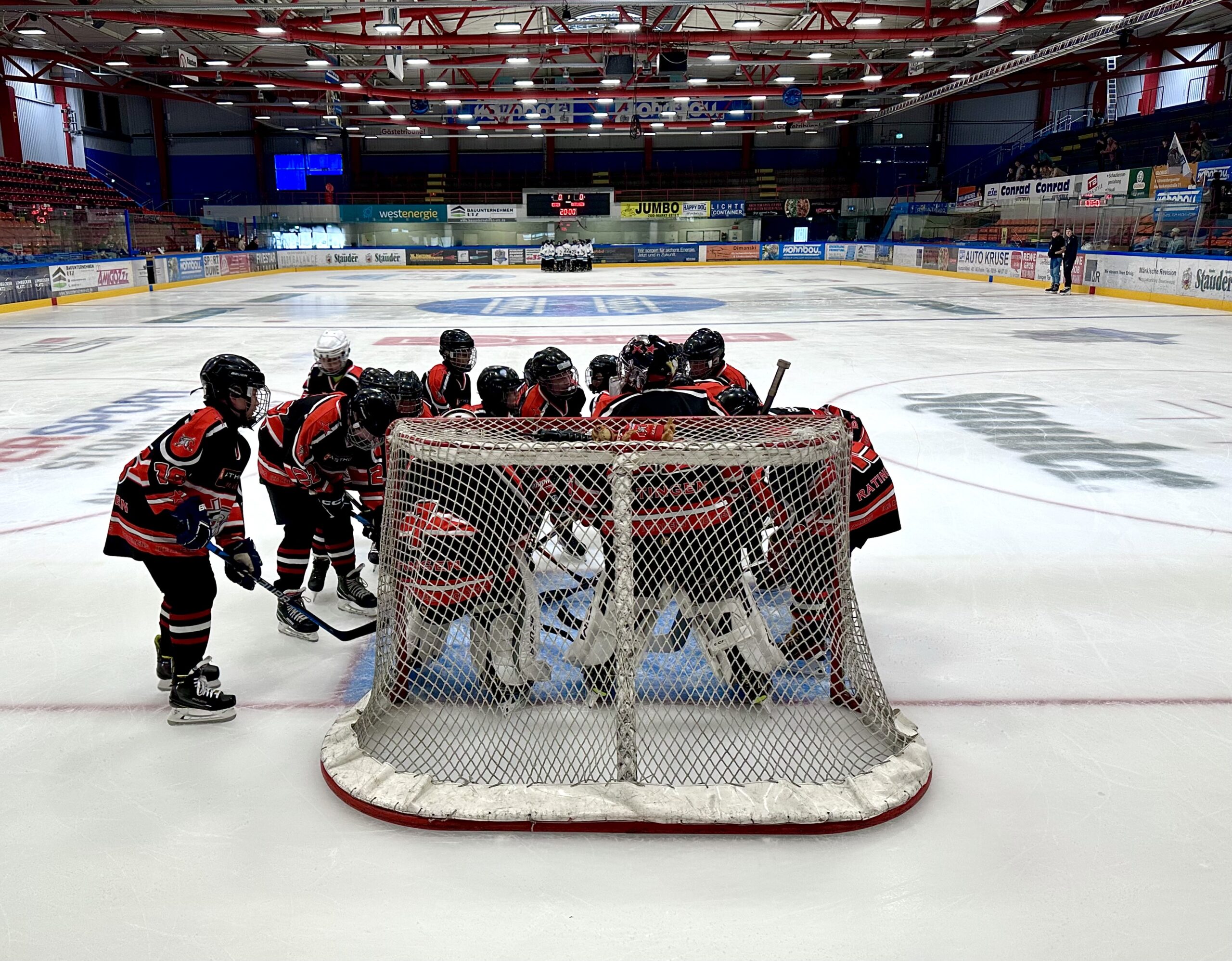 U13 mit ordentlichem Testspielauftakt bei den Moskitos